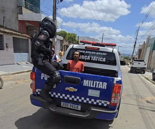 GETAM e Força Tática do 3º BPM prendem suspeito de tentativa de homicídio em Itabaiana