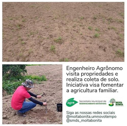 Prefeitura de Moita Bonita disponibiliza Engenheiro Agrônomo para os produtores rurais do município