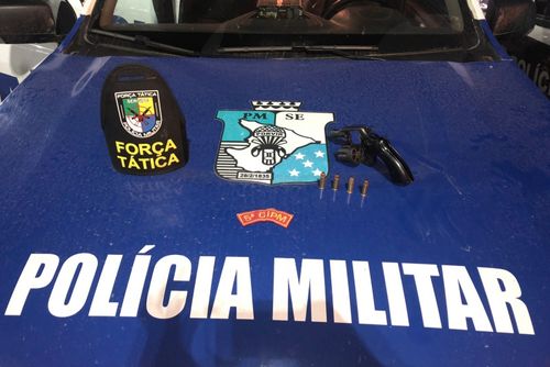 Força Tática prende homem com arma em Brejo Grande