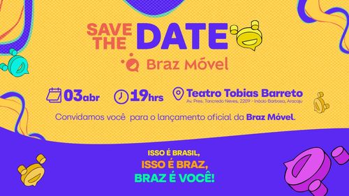 Braz Móvel, mais novo MVNO do país, estreia em 3 de abril