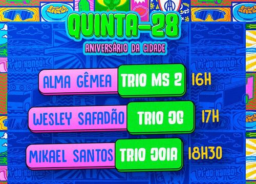 Micarana 2025 começa nesta quinta (28) com shows e celebração dos 137 anos de Itabaiana