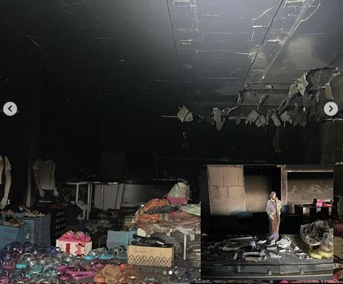 Incêndio é registrado na sede da Lojas Brício no município de Lagarto