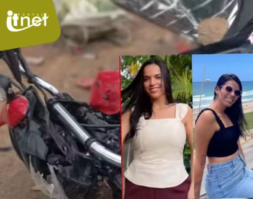 Acidente entre moto e carro deixa duas jovens mortas na SE-361, em Simão Dias