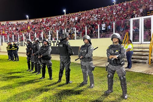 PM monta megaoperação com 500 policiais para o clássico Sergipe x Confiança no Batistão