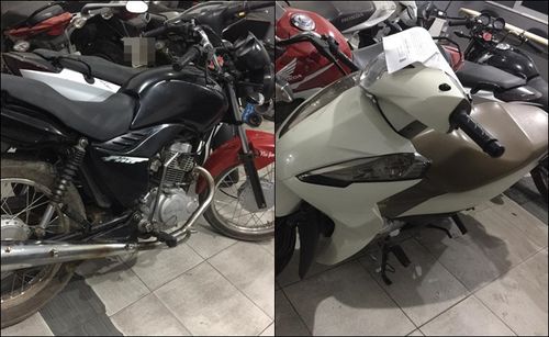 Polícia Civil recupera em Lagarto duas motocicletas fruto de roubo e receptação