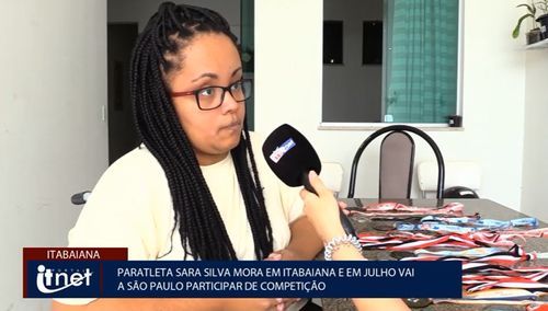Paratleta Sara Silva mora em Itabaiana e em julho vai a São Paulo participar de competição