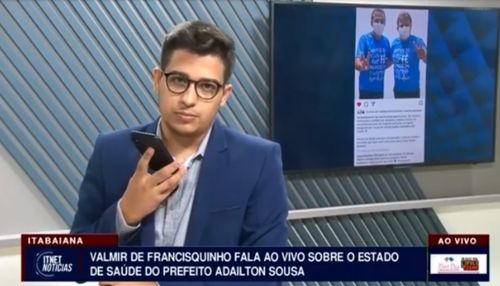 VÍDEO: Valmir de Francisquinho fala sobre o estado de saúde do prefeito Adailton Sousa