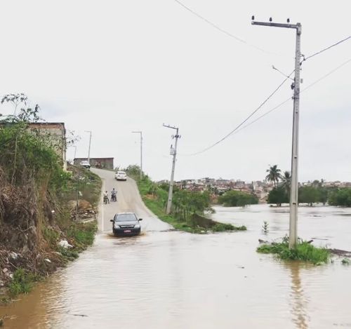 Chuva no fim de semana do Natal causou transtornos em alguns municípios sergipanos