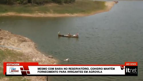 VÍDEO: Cohidro mantém fornecimento no perímetro irrigado do Jacarecica, mas a situação é preocupante