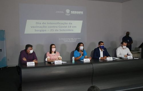 Dia D da vacinação contra o coronavírus ocorrerá neste sábado, 25, em Sergipe
