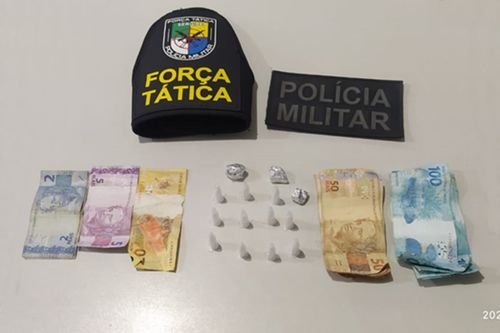Dupla é presa pela Polícia Militar suspeita de tráfico de drogas em Itabaiana