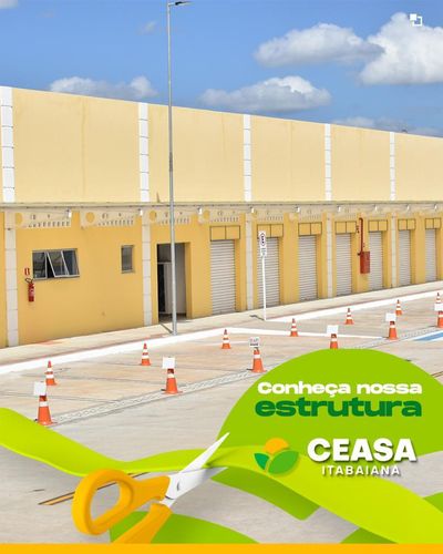 Ceasa de Itabaiana oferece isenção da taxa de aluguel durante três meses para quem iniciar de imediato os serviços