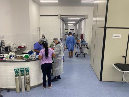 Dez leitos de Suporte Ventilatório, que substituíram os leitos de UTI começam a funcionar no Hospital de Itabaiana