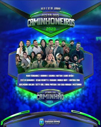 Itabaiana: confira a programação completa da Festa dos Caminhoneiros