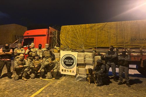 Operação integrada apreende mais de uma tonelada de drogas em Itaporanga D’Ajuda