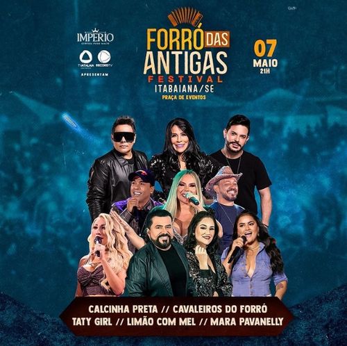 Último lote de ingressos para o Forró das Antigas Festival Itabaiana já está à venda. Saiba onde comprar