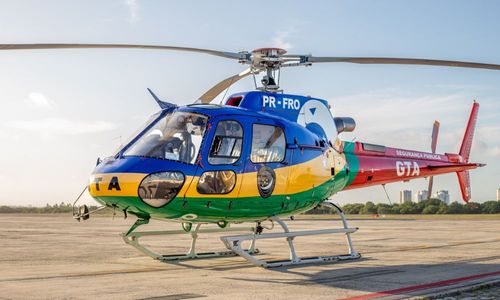 GTA realiza resgate aéreo de criança ferida em acidente de moto no sertão sergipano