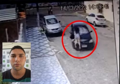 Polícia Civil divulga foto do motorista suspeito de atropelar gestante, propositalmente