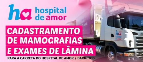 Moita Bonita receberá carreta do Hospital do Amor de Barretos e cadastra mulheres para realização de exames
