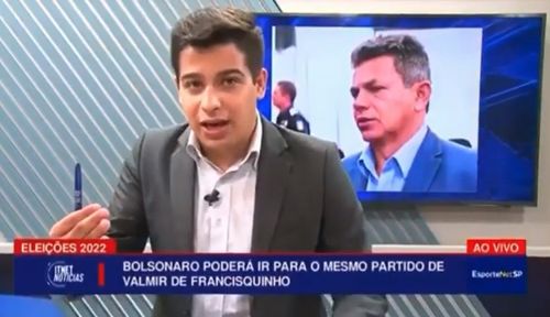 Bolsonaro é convidado a se filiar ao PL e isso pode interferir nas decisões de Valmir de Francisquinho