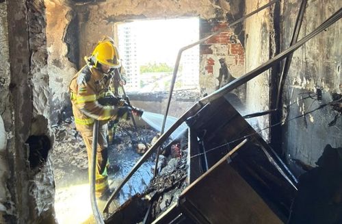 Perícia aponta que incêndio em apartamento no Luzia começou em quarto