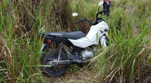 Moto roubada em Itabaiana é encontrada pela Polícia Civil no mesmo dia