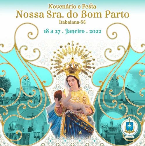Novenário e Festa da Padroeira Nossa Senhora do Bom Parto ocorrerá de 18 a 27 deste mês
