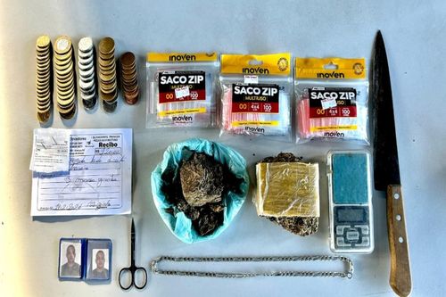 Getam apreende drogas e materiais do tráfico em São Cristóvão