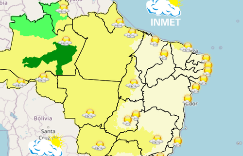 Sol predomina e temperaturas sobem em Sergipe neste domingo