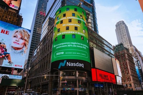 Itabaiana na Times Square: campanha é uma forma de agradecer os pequenos e médios negócios