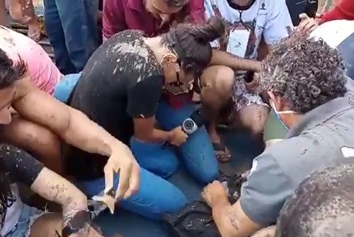 Homem que agrediu jornalistas durante a festa de Capela é indiciado por lesão corporal