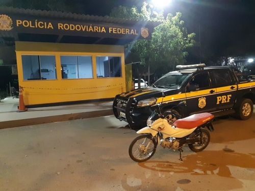 ITABAIANA: PRF recupera motocicleta 15 minutos após o roubo