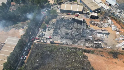 Um sergipano morre e outros ficam feridos em explosão em metalúrgica