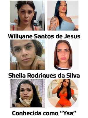 Mais duas garotas de programa trans suspeitas de extorquir e roubar clientes de SE são presas em AL